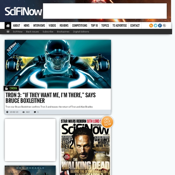 SciFi Now - The UK's Premier SciFi, Fantasy Horror & Cult TV Website