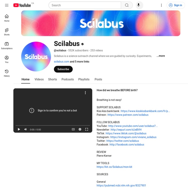 Scilabus : vidéos de vulgarisation scientifique