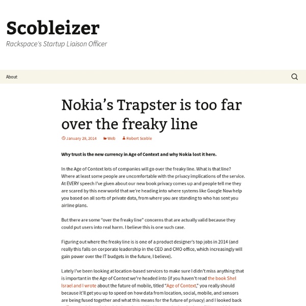 Scobleizer — Tech geek blogger (top blogger)