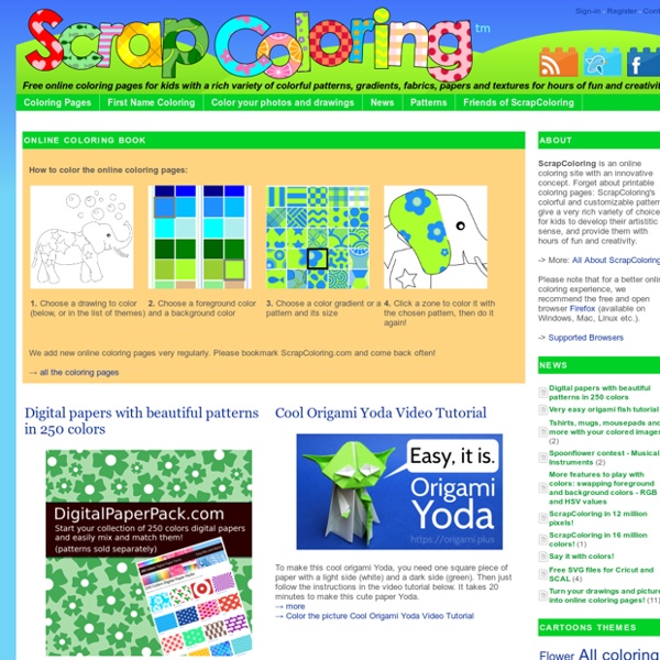 ScrapColoring - Free Online Coloring Pages and Printable Coloring Book