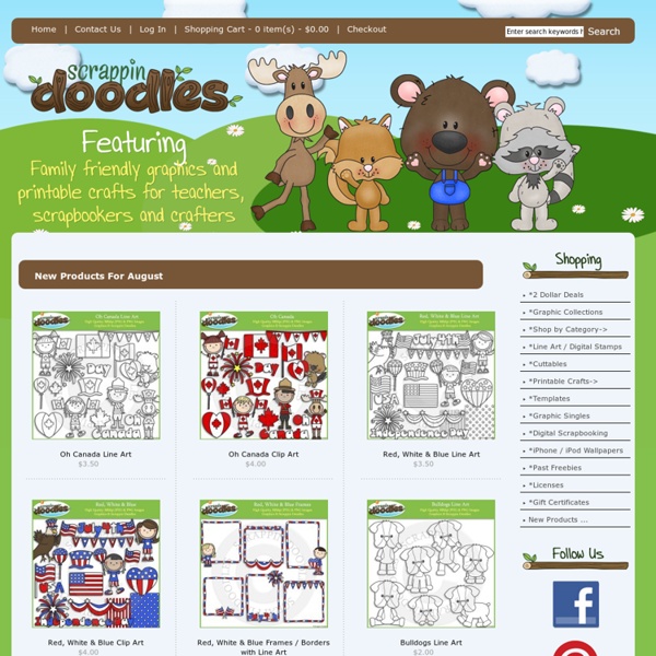 Scrappin Doodles, Creative Clip Art, Websets & More