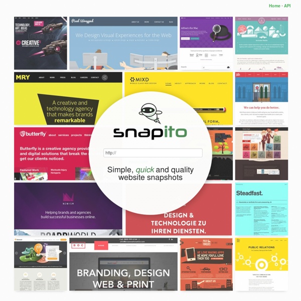 Free Online Website Screenshot Tool - Snapito by ShrinkTheWeb