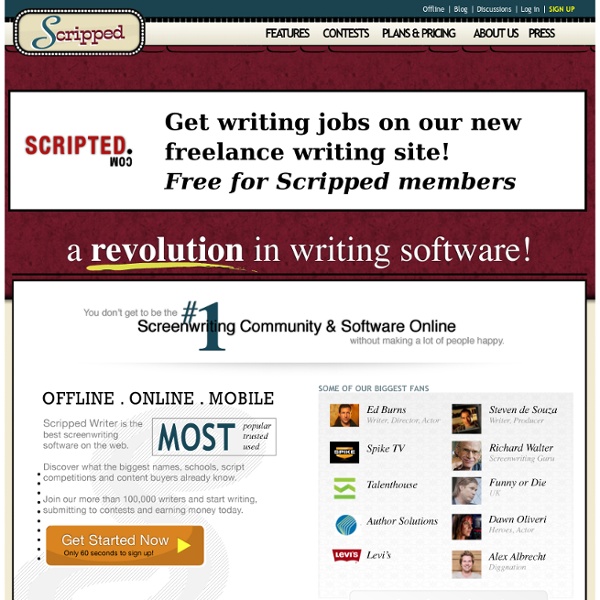 Scripped - Free Screenwriting Software