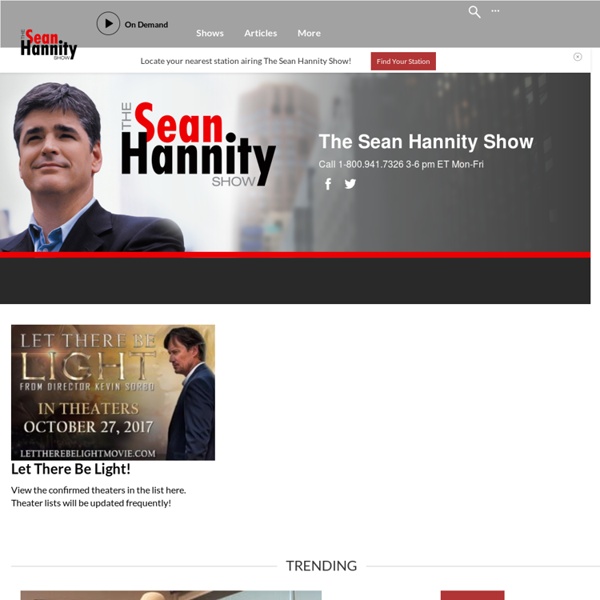 Home - The Sean Hannity Show