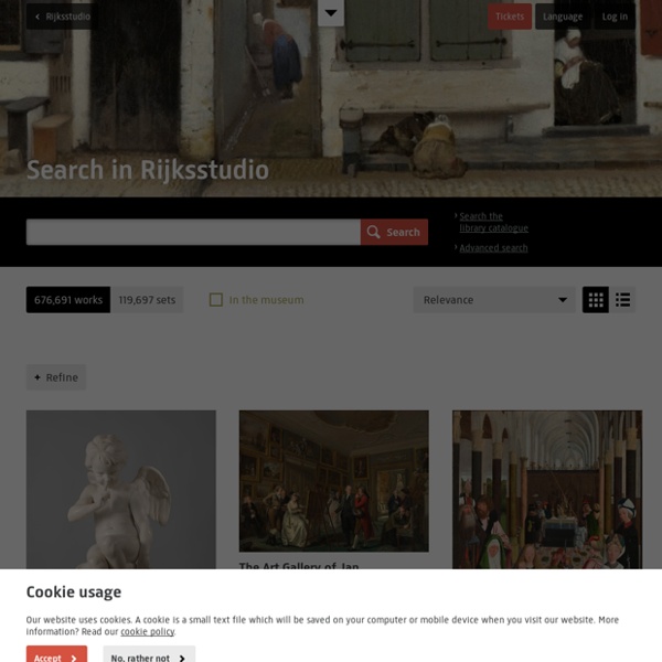 Buscador del Rijksmuseum