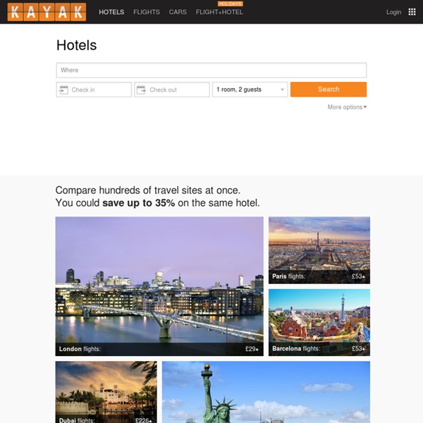 KAYAK - Cheap Flights, Hotels, Airline Tickets, Cheap Tickets, Cheap Travel Deals - Compare Hundreds of Travel Sites At Once
