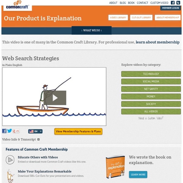 Web Search Strategies