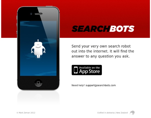 Searchbots - build your own search robot