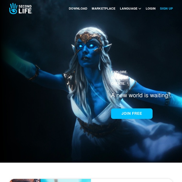 Second Life Official Site - Virtual Worlds, Avatars, Free 3D Chat