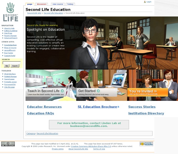 Second Life Education - Virtual Meetings, Events, Training, Prototyping, Simulation, and Enterprise Collaboration