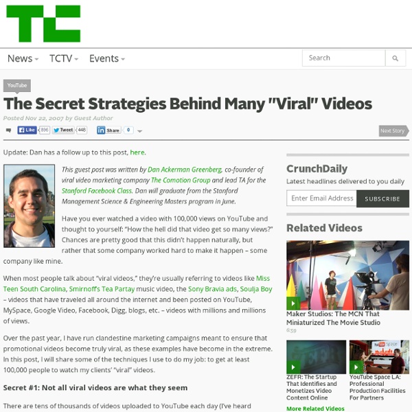 The Secret Strategies Behind Many “Viral” Videos