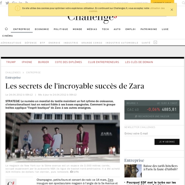Les secrets de l'incroyable succès de Zara