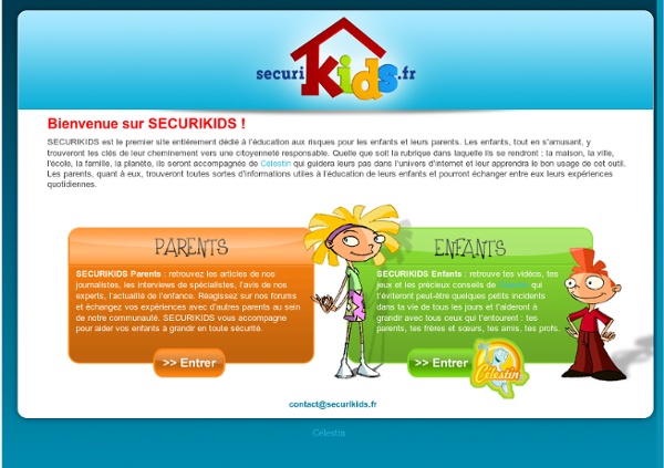 SECURIKIDS - l’éducation aux risques pour les enfants et leurs parents !