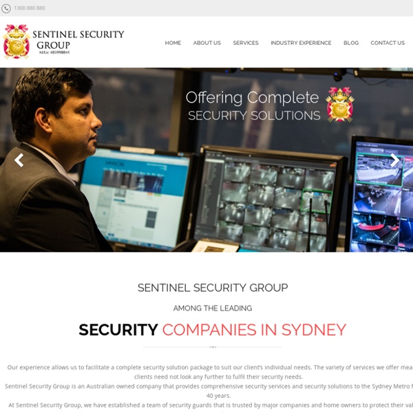 High Quality Security Services in Sydney