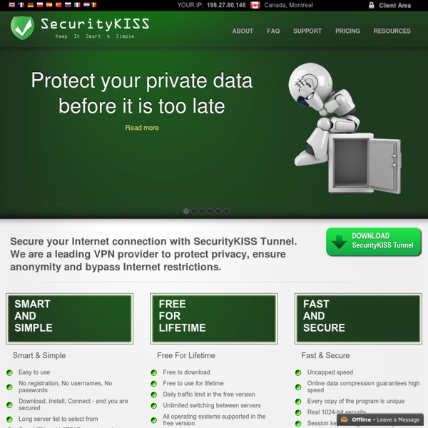 SecurityKISS - Free VPN Service - Vimperator
