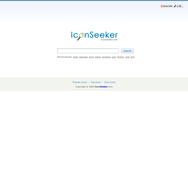 Icon Seeker, an icon search engine, help you search and free downlad icons.