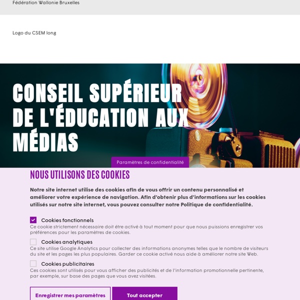 Conseil Supérieur de l’Education aux Médias ressources
