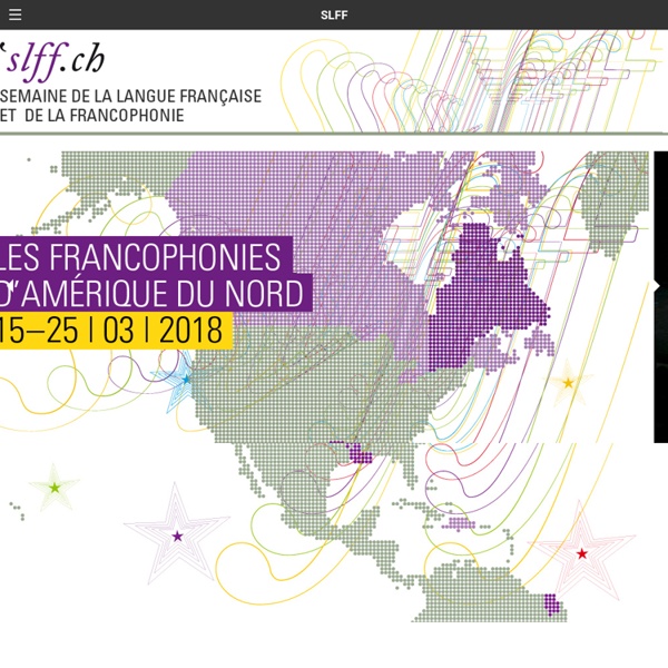 SLFF – Semaine de la langue française et de la francophonie - Secondaires I et II