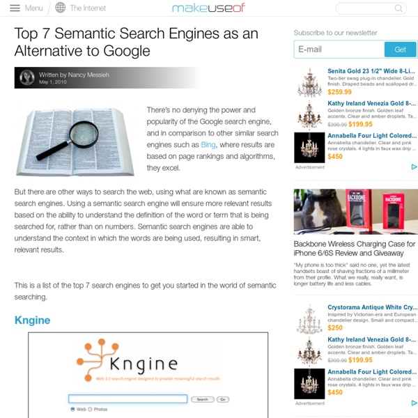 Top 7 Semantic Search Engines