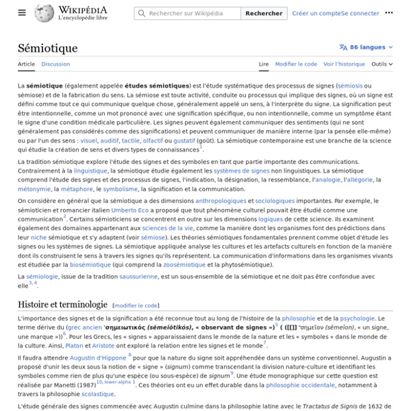 Sémiotique | Pearltrees