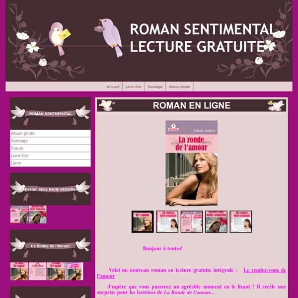 ROMAN SENTIMENTAL LECTURE GRATUITE