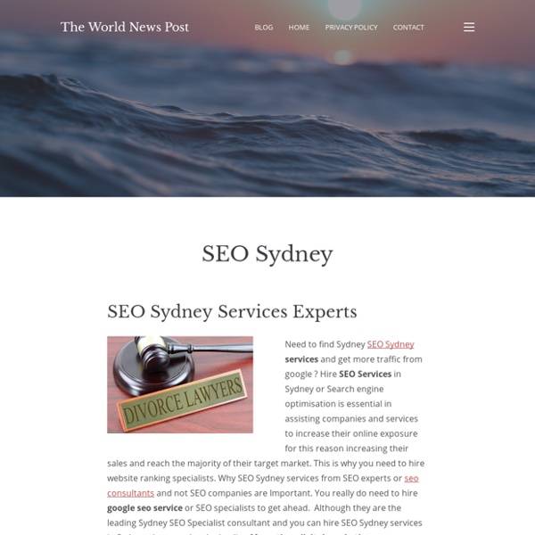 SEO Sydney – The World News Post