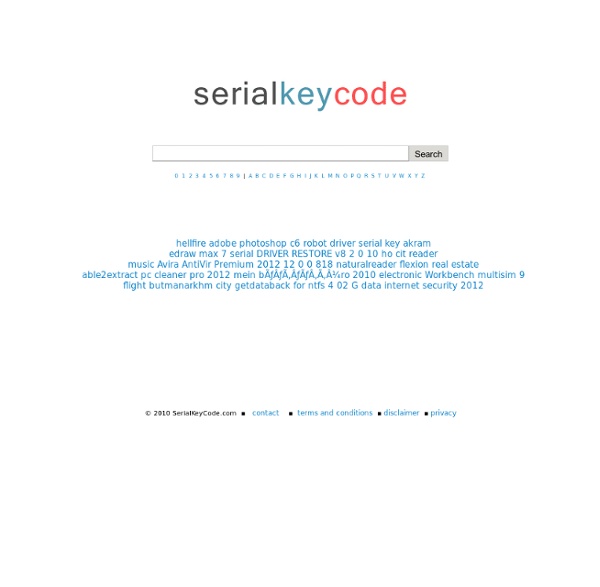 Serial Key Code