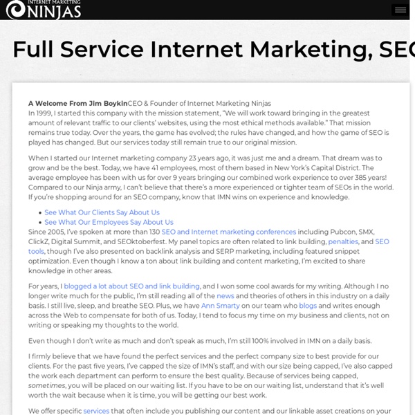 Full Service Internet Marketing Company & Internet Marketing Tools