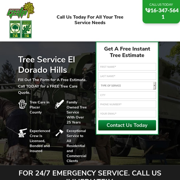 Tree Service Removal El Dorado Hills & Tree Trimming [Voted #1] □