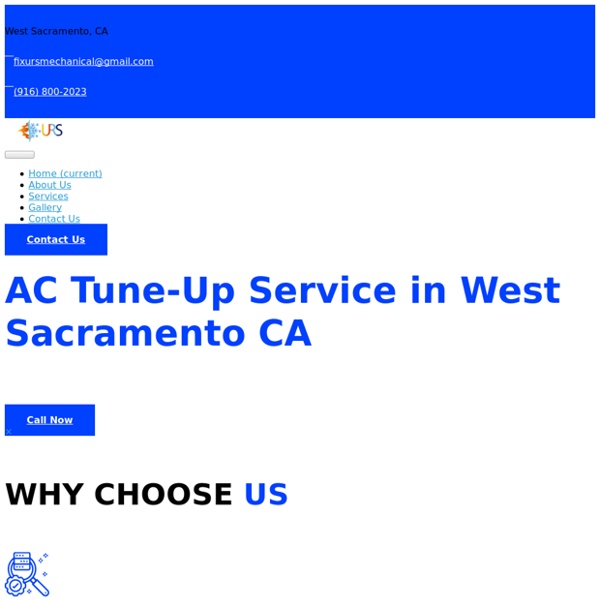 AC Tune-Up Service in West Sacramento, CA