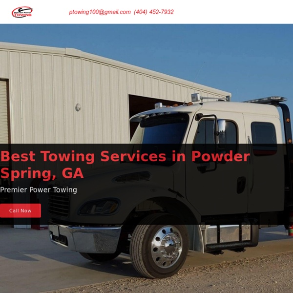 Best Towing Services in Powder Spring, GA