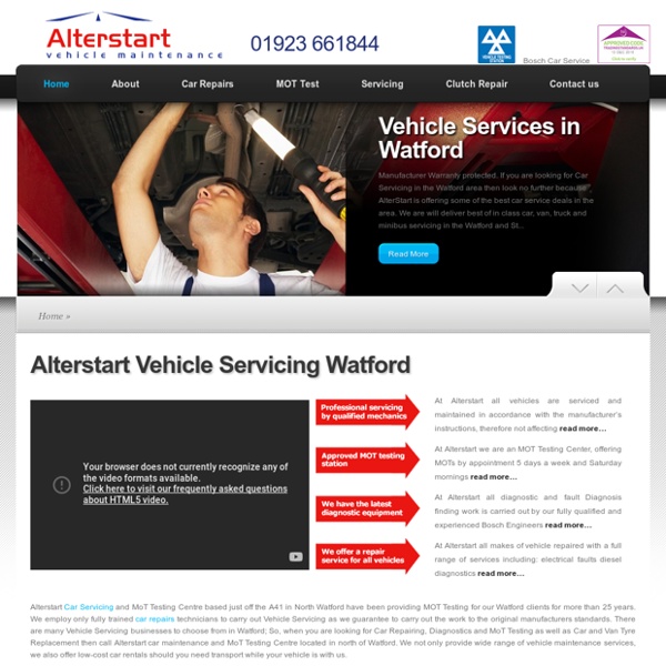 Car Servicing Watford