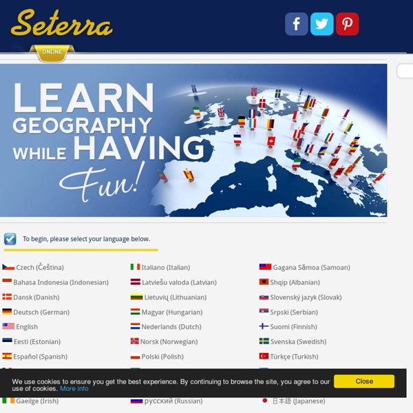Seterra Online Geography Games