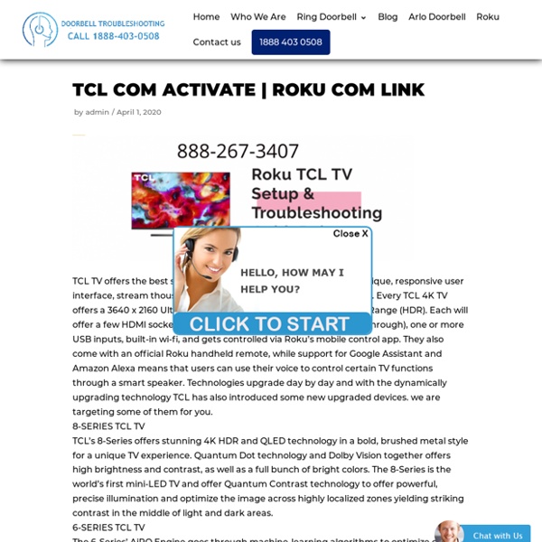 ROKU TCL TV SETUP & TROUBLESHOOTING GUIDE ROKU Pearltrees