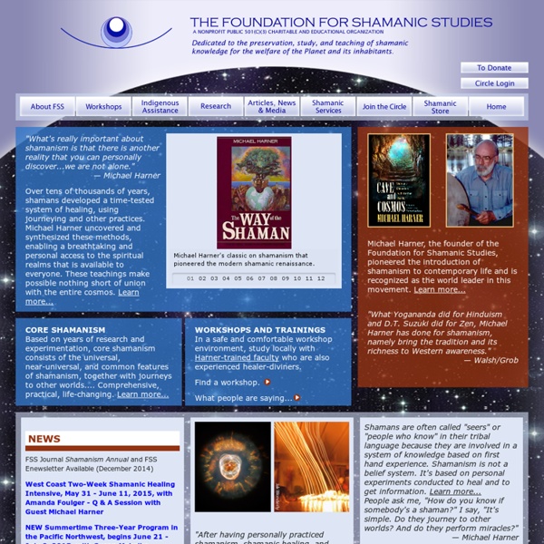 Foundation for Shamanic Studies founded by Michael Harner