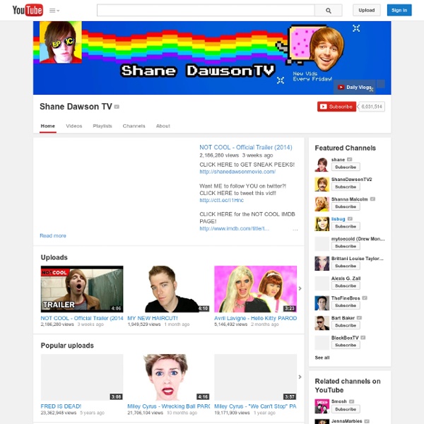 ShaneDawsonTV's Channel‬‏