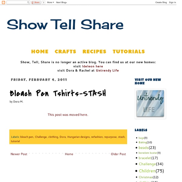 Bleach Pen Tshirts-STASH