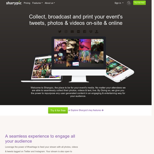 Sharypic - event photo sharing: gather photos and people in one place