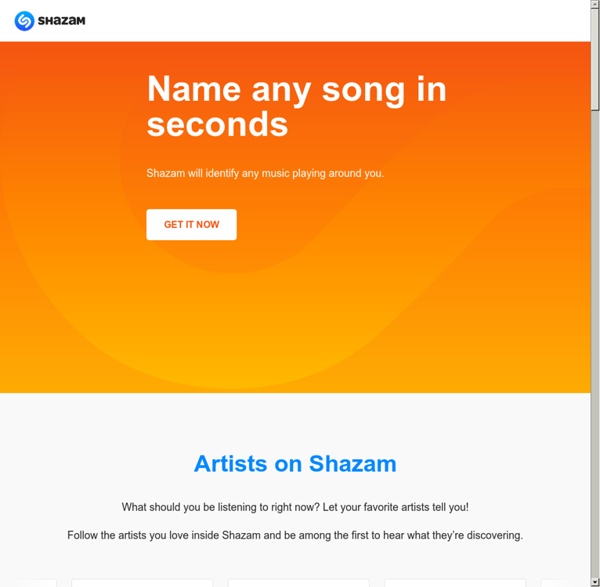 Welcome to Shazam