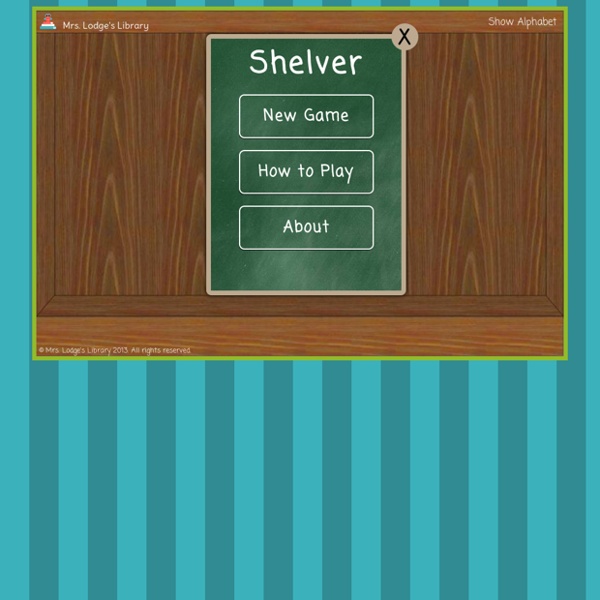 Shelve-it Full Screen - Mrs Lodge's Library