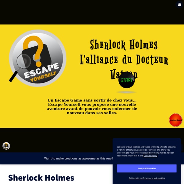 Sherlock Holmes - L'alliance du Dr Watson - Escape game
