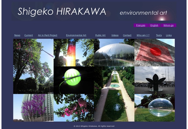 Shigeko Hirakawa's contemporary art site