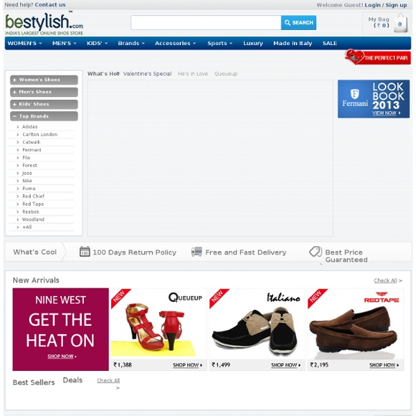 Buy Shoes Online for Men, Women & Kids with Complete Brand Ranges & Shoe Styles in India
