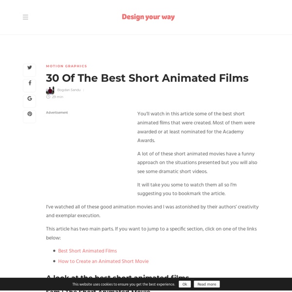 22 Of The Best Short Animated Films