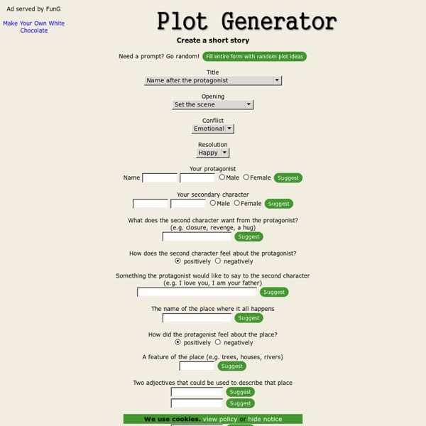 Short Story Generator | Pearltrees