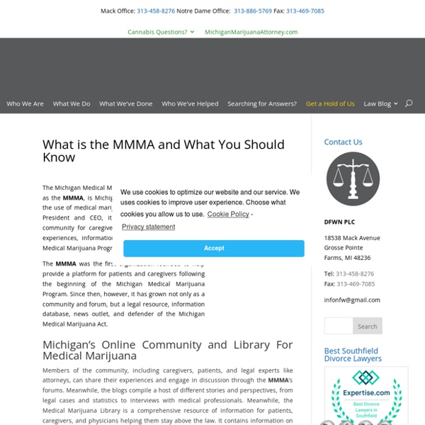 What is the MMMA and What You Should Know