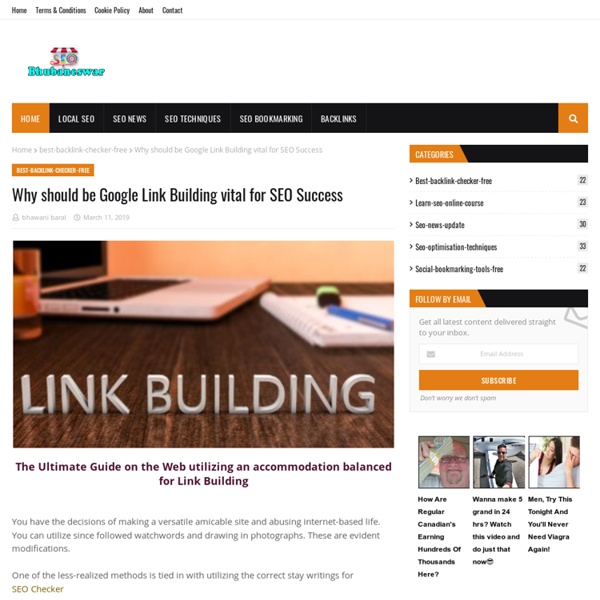 Why should be Google Link Building vital for SEO Success