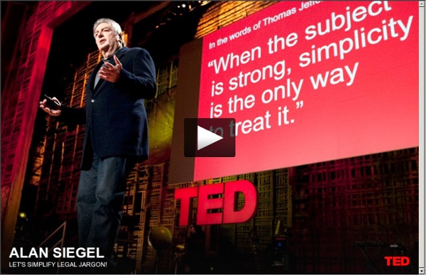 Alan Siegel: Let's simplify legal jargon!