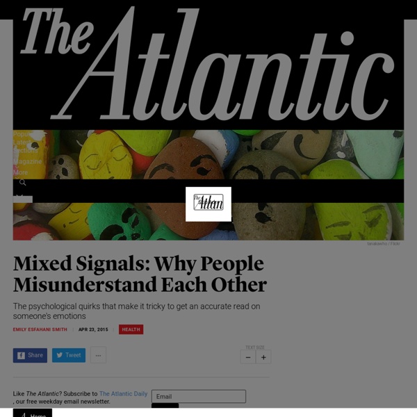 Mixed Signals: Why People Misunderstand Each Other