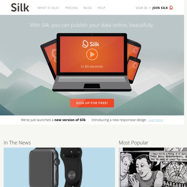 Silk - Publish your collections of information